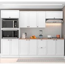 Cozinha Completa Modulada Olivia 11 Portas 2 Gavetas - Poliman Móveis