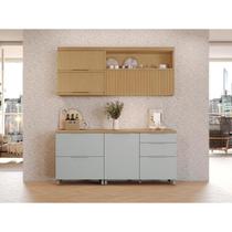 Cozinha Completa Nesher 4 Peças Marquesa CZ428 Nature/Verde