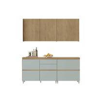 Cozinha Completa Nesher 4 Peças Rainha CZ432 Nature/Verde Cozinha Completa Nesher 4 Peças Rainha CZ432 Nature/Verde