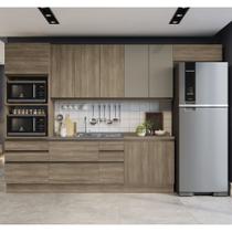 Cozinha Completa Planejada 3,50mt 07 peças Linha Maxxi CJ14-113 Kappesberg