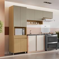 Cozinha Completa Simone Mendes 3 Peças 7 Portas 1 Gavetas