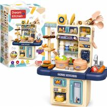 Cozinha Completa Solta Fumaça Sai Água Luz Infantil - Castela Cozinha Completa Solta Fumaça Sai Água Luz Infantil - Castela