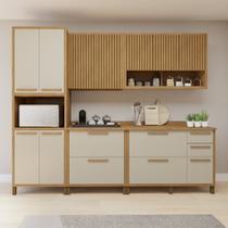 Cozinha Completa Torino com 2 Aéreos, 2 Balcões e 1 Paneleiro Cozinha Completa Torino com 2 Aéreos, 2 Balcões e 1 Paneleiro