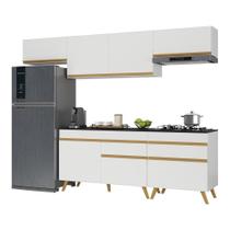 Cozinha Completa Veneza Gw Fg3708 Armário E Balcão Branca Cozinha Completa Veneza Gw Fg3708 Armário E Balcão Branca