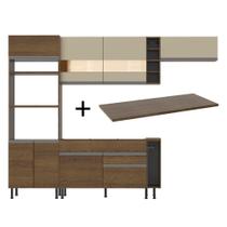 Cozinha Completa Vicenza com Armário e Balcão + Tampo Madesa