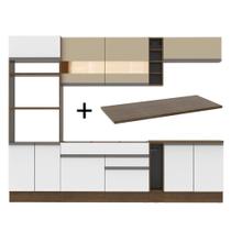 Cozinha Completa Vicenza com Armário e Balcão + Tampo Madesa