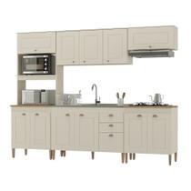 Cozinha Completa Viena com 11 Portas e 3 Gavetas Atualle Cozinha Completa Viena com 11 Portas e 3 Gavetas Atualle