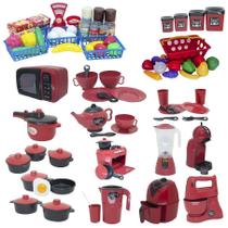 Cozinha Completo Brinquedo Mercado Jogo Panela Air Fryer 86P Cozinha Completo Brinquedo Mercado Jogo Panela Air Fryer 86P