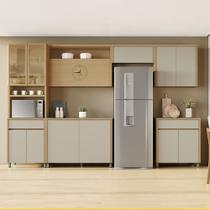 Cozinha Condessa 6 Peças 12 Portas 2 Gavetas 350 Cm 100 MDF Nesher