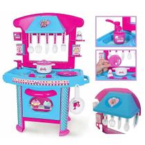 Cozinha Da Barbie Chef Infantil Com Fogãozinho- Cótiplas