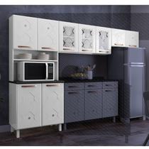 Cozinha de Aço Compacta Modulada Telasul Mirage 3 Peças Branco Cozinha de Aço Compacta Modulada Telasul Mirage 3 Peças Branco