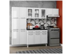 Cozinha de Aço Compacta Telasul Topázio 3 Peças Branco Cozinha de Aço Compacta Telasul Topázio 3 Peças Branco