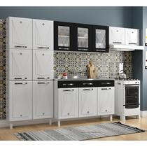 Cozinha de Aço Completa Telasul Star New Pto 3Vidros Balcão p/ Pia