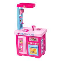 Cozinha De Brinquedo Barbie Chef Cozinha Master Grande - Cotiplás