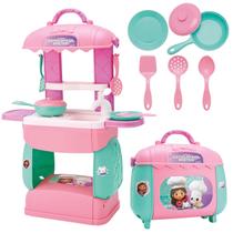 Cozinha De Brinquedo Infantil Completa Casa Mágica Da Gabby Com Acessórios - Bambola Cozinha De Brinquedo Infantil Completa Casa Mágica Da Gabby Com Acessórios - Bambola
