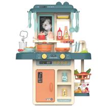 Cozinha De Brinquedo Kit Infantil 42 Peças Faz De Conta Fácil Montagem Conjunto Pedagógico