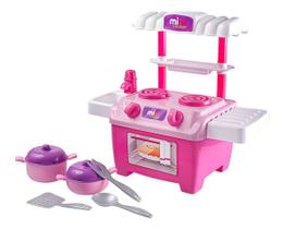 Cozinha de Brinquedo Mini Fogão C/ Acessórios de Cozinha - BS Toys