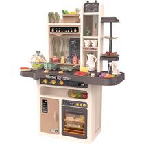 Cozinha de Brinquedo Moderna 65 pçs com Luz Sons e Água 889-211 - Dorémi Cozinha de Brinquedo Moderna 65 pçs com Luz Sons e Água 889-211 - Dorémi