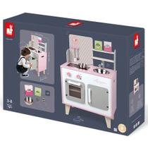 Cozinha de madeira macaron rosa janod Cozinha de madeira macaron rosa janod