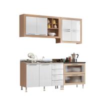 Cozinha Ditália Aspen s/tampo s/pia Carv/Branco A58 Cozy Cozinha Ditália Aspen s/tampo s/pia Carv/Branco A58 Cozy