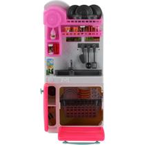 Cozinha divertida pia e balcão com acessórios chefs star - bbr toys r3128