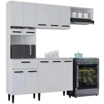 Cozinha Dora Completa 4 Peças 10 Portas 1 Gaveta Poquema Cor Branco