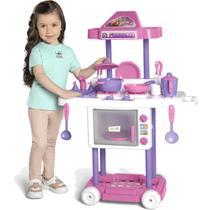 Cozinha Faz de Conta Calesita Tateti Riva Chef Rosa
