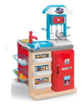 Cozinha Gourmet Vermelha Infantil com água Magic Toys