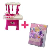 Cozinha Infantil Branca de Neve e Princesas Disney com Acessórios Xalingo