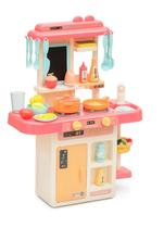 Cozinha Infantil Brinquedo Com Água Luz Som Fumaça 42 Peças - Bhstore