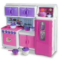 Cozinha Infantil Brinquedo Kit Criança Completa Fogão Menina - Lua de Cristal