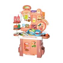 Cozinha Infantil Brinquedo Mini Chef Com 46 Peças Maxi Toys