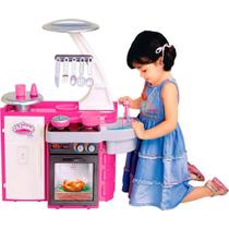 Cozinha Infantil Classic Fogão Pia Geladeira Cotiplas 1601