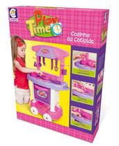 Cozinha Infantil Com Acessorios Play Time Cotiplás