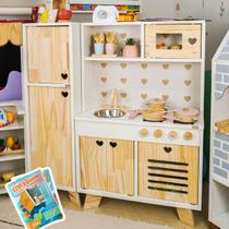 Cozinha Infantil Com Geladeira Petit Kit Livro Educativo Cozinha Infantil Com Geladeira Petit Kit Livro Educativo