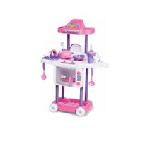 Cozinha Infantil Com Rodas Riva Chef Completa - Tateti 1302