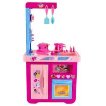 Cozinha Infantil Completa - Barbie Chef Master - Cotiplás Cozinha Infantil Completa - Barbie Chef Master - Cotiplás
