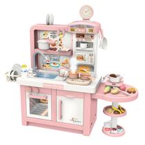 Cozinha Infantil Completa Forno e Fogão Grande Interativa Com Efeitos Master Cook Rosa Replay Kids Cozinha Infantil Completa Forno e Fogão Grande Interativa Com Efeitos Master Cook Rosa Replay Kids