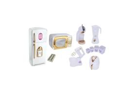 Cozinha Infantil Completa Geladeira Brinquedo Menina Branco Cozinha Infantil Completa Geladeira Brinquedo Menina Branco