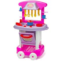 Cozinha Infantil Completa Play Time - Rosa