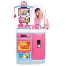 Cozinha Infantil Completa Toy Chef Com Kit De Acessórios Brincar De Casinha Pia Sai Água De Verdade Cozinha Infantil Completa Toy Chef Com Kit De Acessórios Brincar De Casinha Pia Sai Água De Verdade