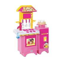 Cozinha Infantil Completa Turma da Mônica com Acessórios Sai Agua 8076 - Magic Toys