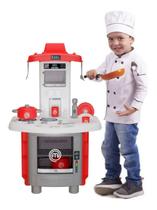 Cozinha Infantil De Brinquedo Com Acessórios Master chef - Pais E Filhos