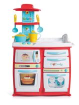 Cozinha Infantil de Brinquedo Com Som e Pia Que Sai Água Buona Cozinha Tateti