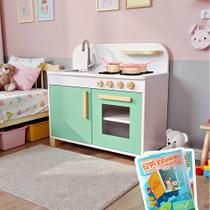 Cozinha Infantil de Madeira Compacta Cozinha Infantil de Madeira Compacta