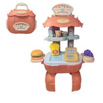 Cozinha Infantil Fast Food Lanchonete Brinquedo Solta Água