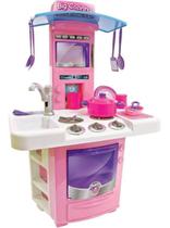 Cozinha Infantil Grande 16 Acessórios Big Star Rosa - Shopbr