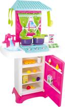 Cozinha Infantil Grande Completa Brinquedo Menina Pia Sai