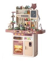 Cozinha Infantil Grande Completa Master Fogão Pia Vapor