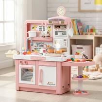 Cozinha Infantil Grande Completa Master Fogão Vapor 98x108cm Cozinha Infantil Grande Completa Master Fogão Vapor 98x108cm